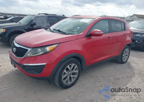 2015 Kia Sportage Lx from USA, damaged, VIN KNDPB3AC9F7671251